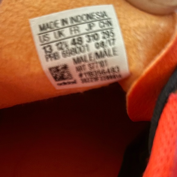 NWT ADIDAS ACE 17.4 INDOOR TRAINERS SOCCER BOOTS CLEATS S77101 2017 US 13 MENS - Picture 3 of 4